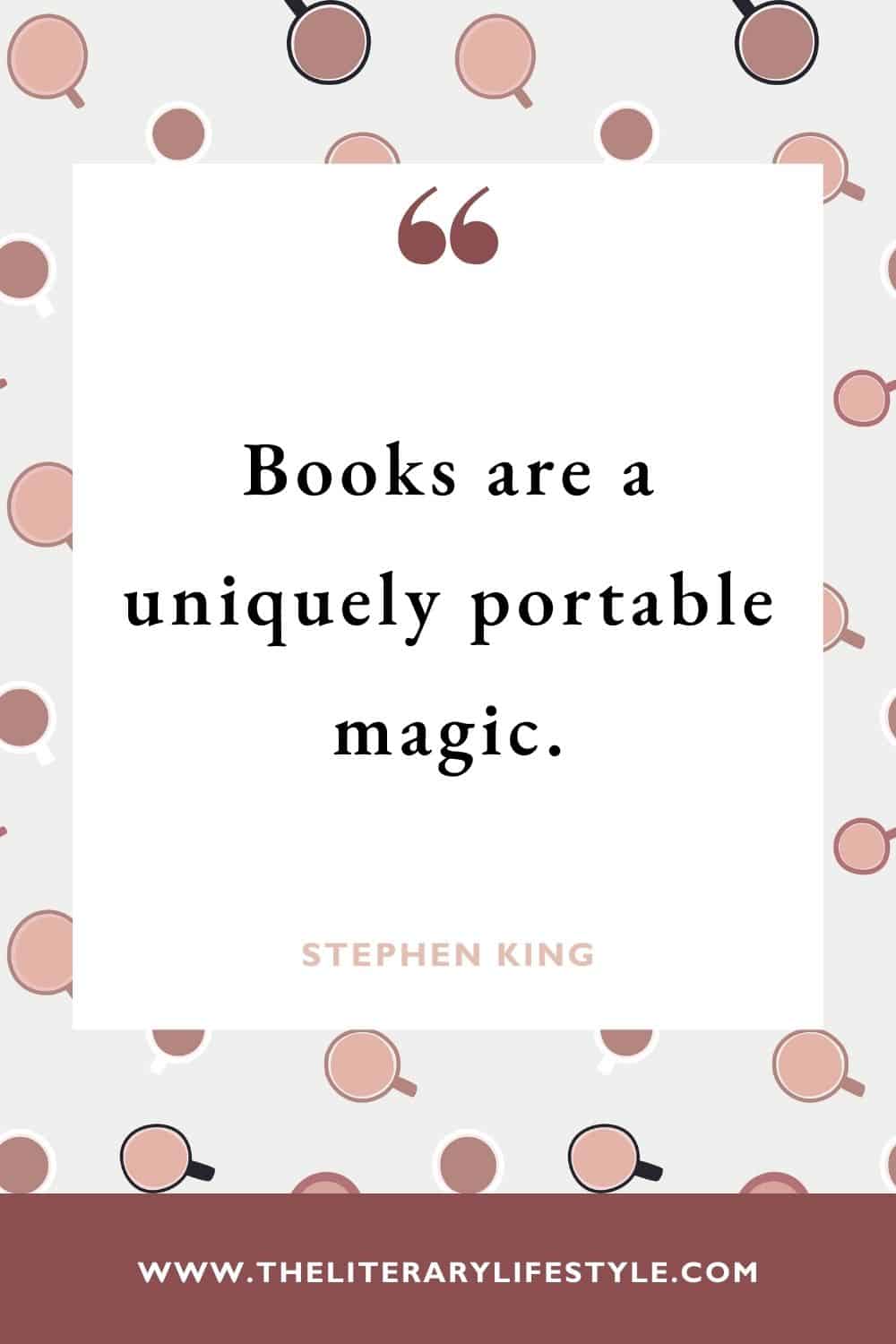 books are a uniquely portable magic