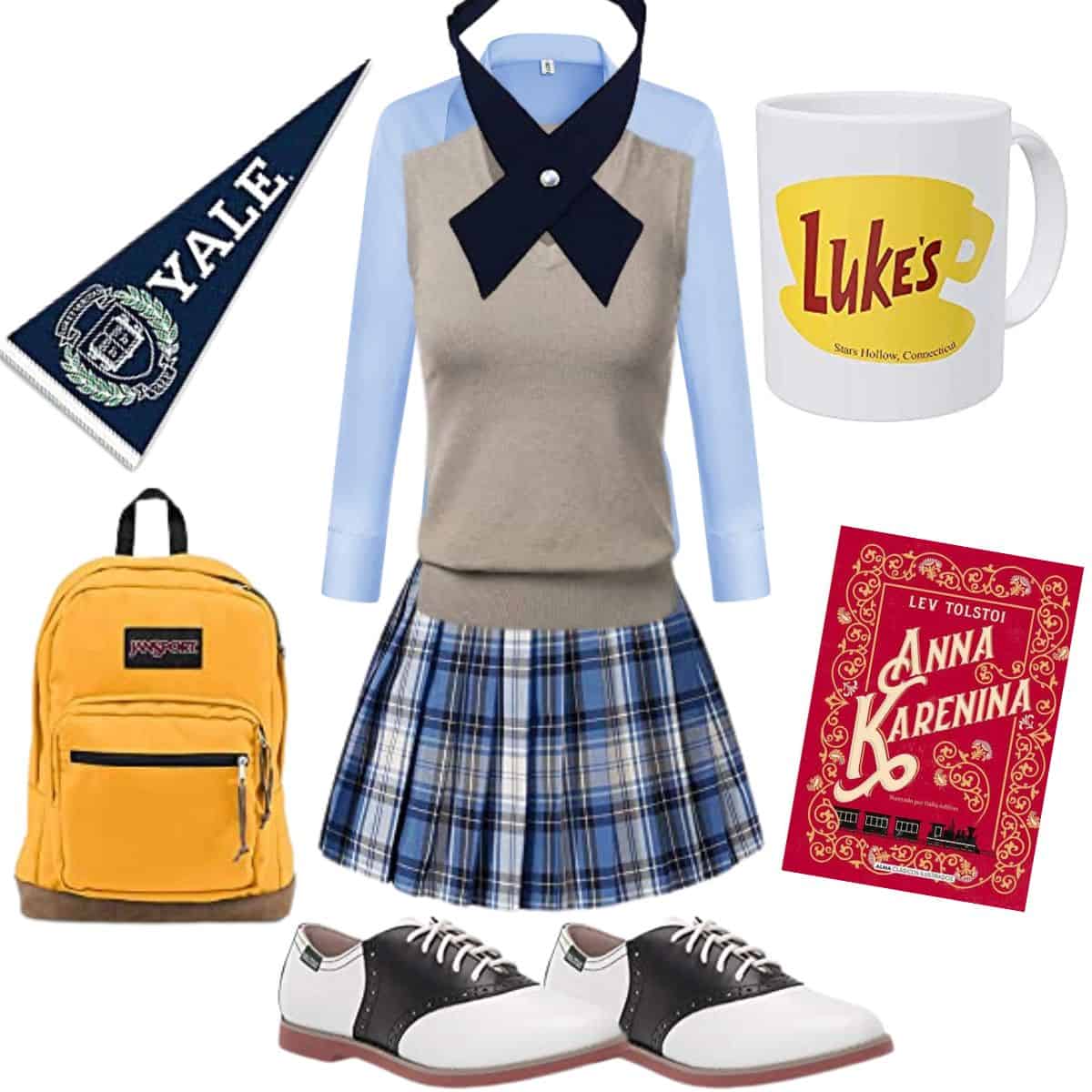 collage: rory gilmore chilton Costume.