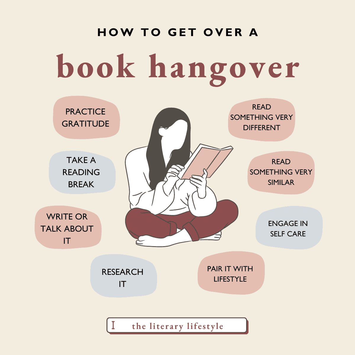 how to get over a book hangover.