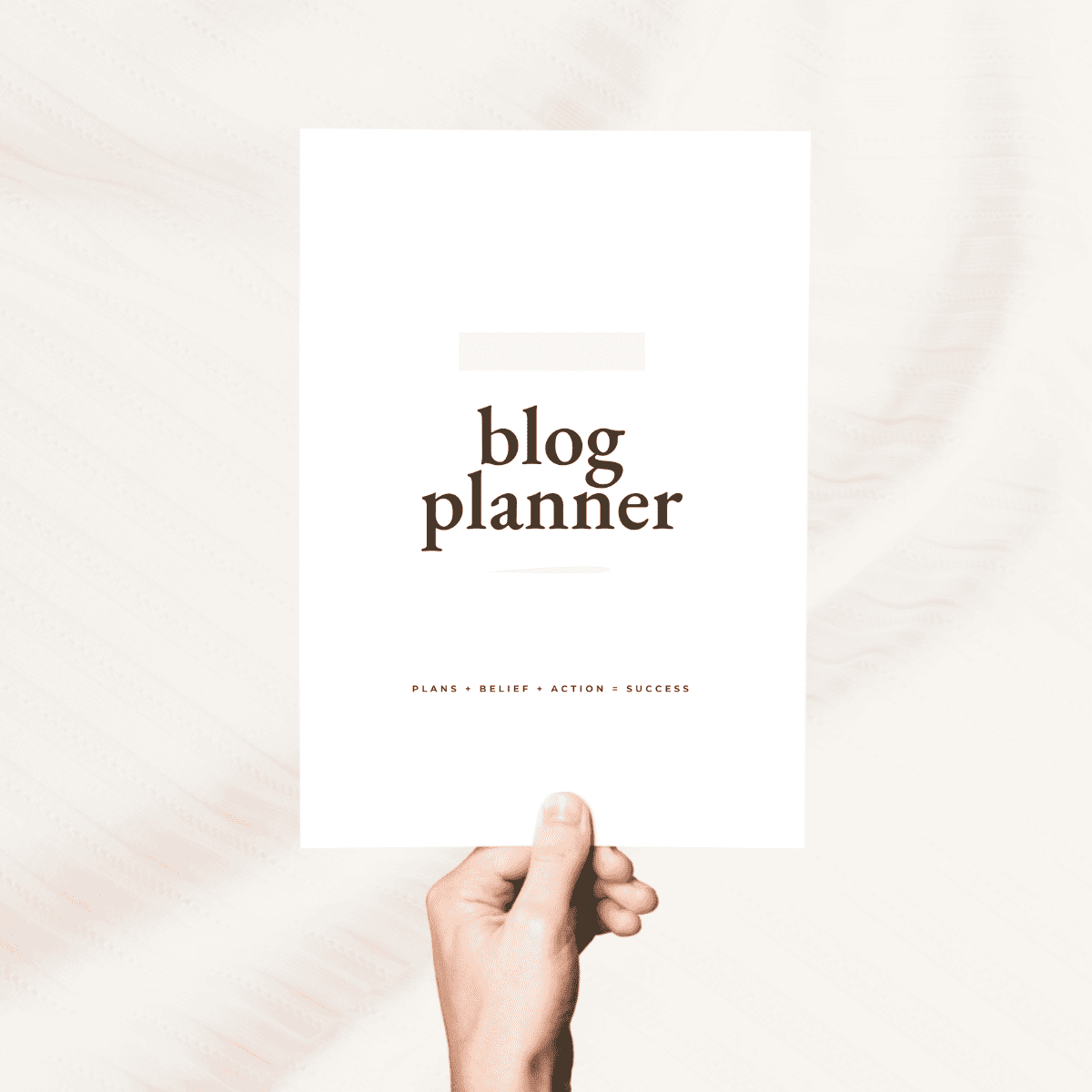 blog planner mockup.