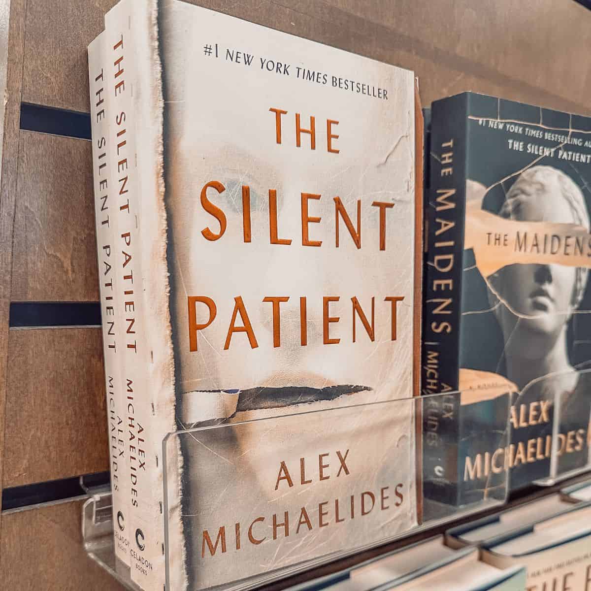 the silent patient by alex michaelides.