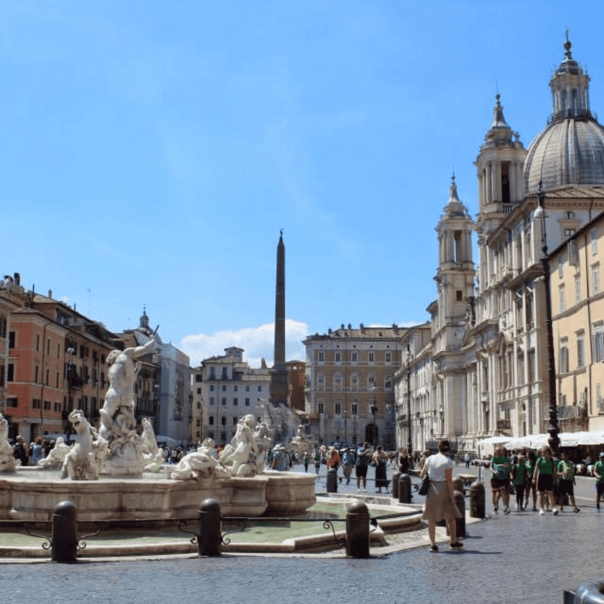 piazza navonna in rome, italy.