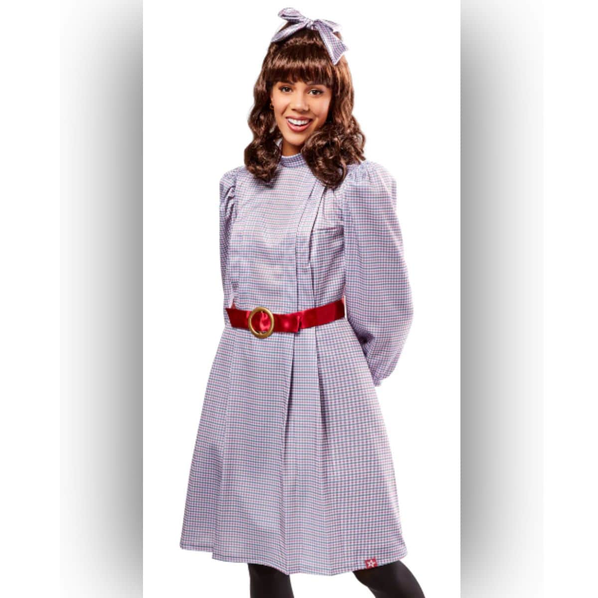 woman wearing a samantha parkington costume.