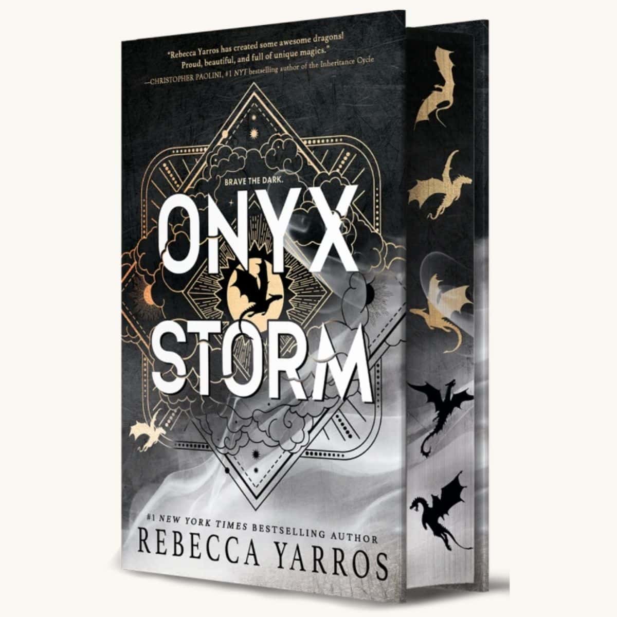 onyx storm by rebecca yarros book cover.