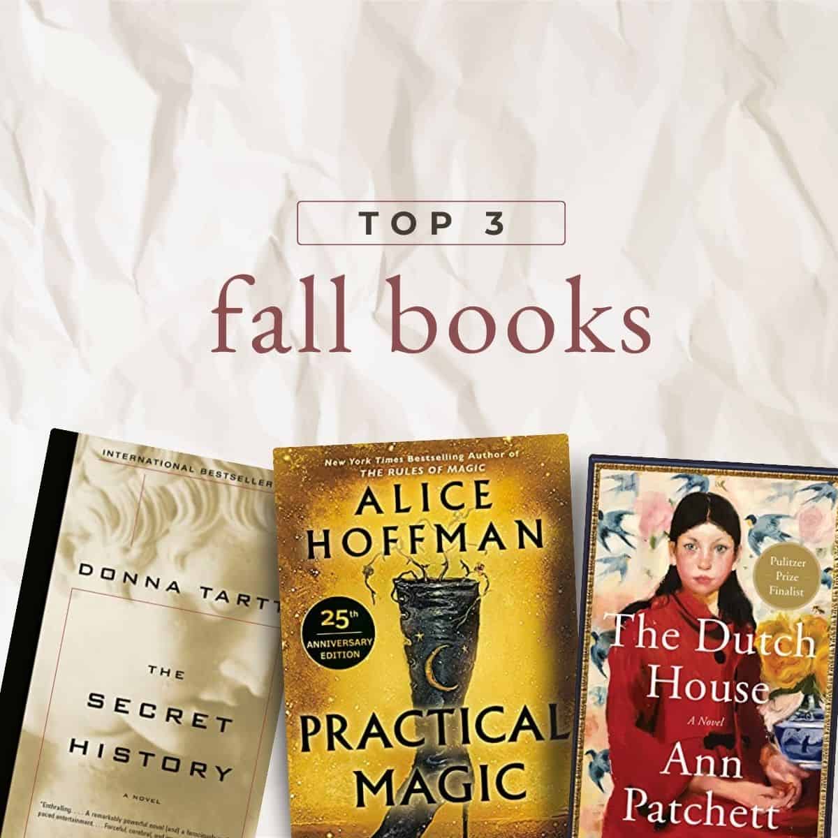 top 3 fall books.