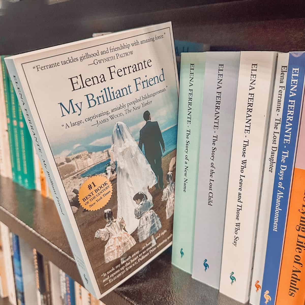 my brilliant friend by elena ferrante.