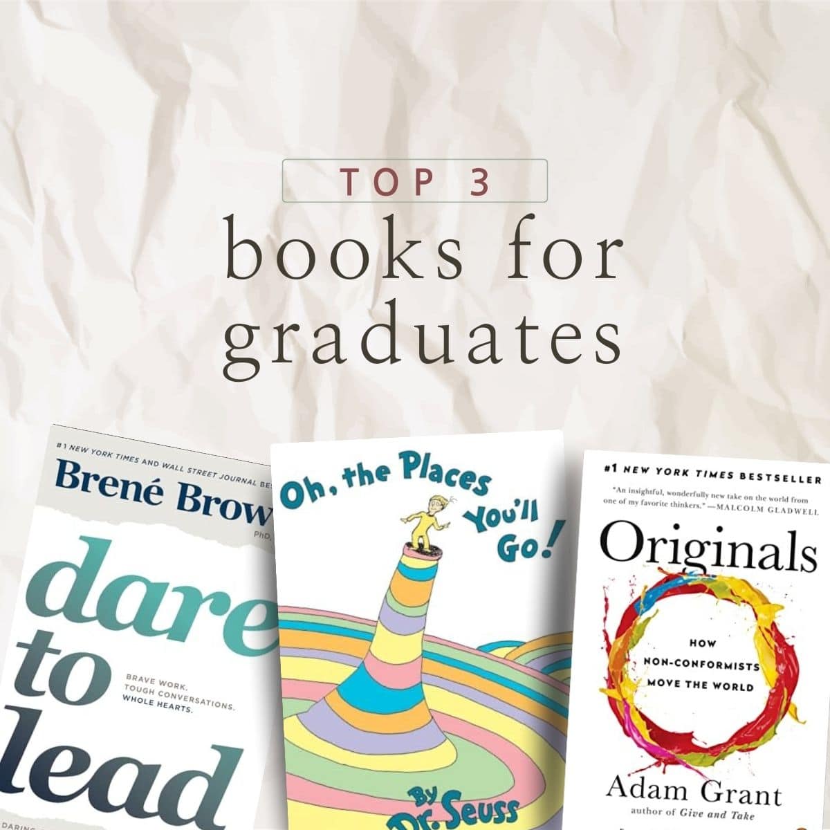 top 3 books for graduates.